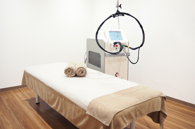 メンズルシアの施術室