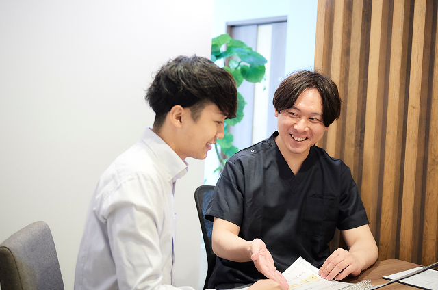 カウンセリングの様子